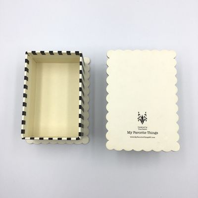 Kosmetische Pappgeschenkboxen mit Verpackenrecyclingpapier-Unterseite Deckel ODM