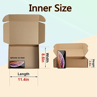 FSC C1S Grey Corrugated Cardboard Gift Boxes kein Drucken