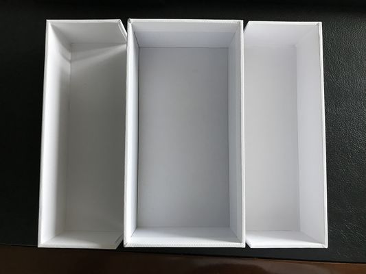 Weißbuch-Verpackung 1C 4C Matte Lamination der gebundenen Ausgabe harte der Geschenkbox-CMYK
