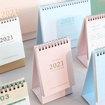 Papptischkalender-kleines Monatsbuntes Tischplattendrucken 2022